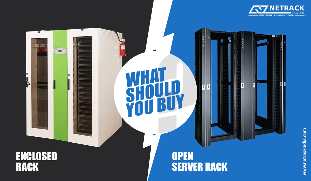 Enclosed Rack vs. Open Server Rack