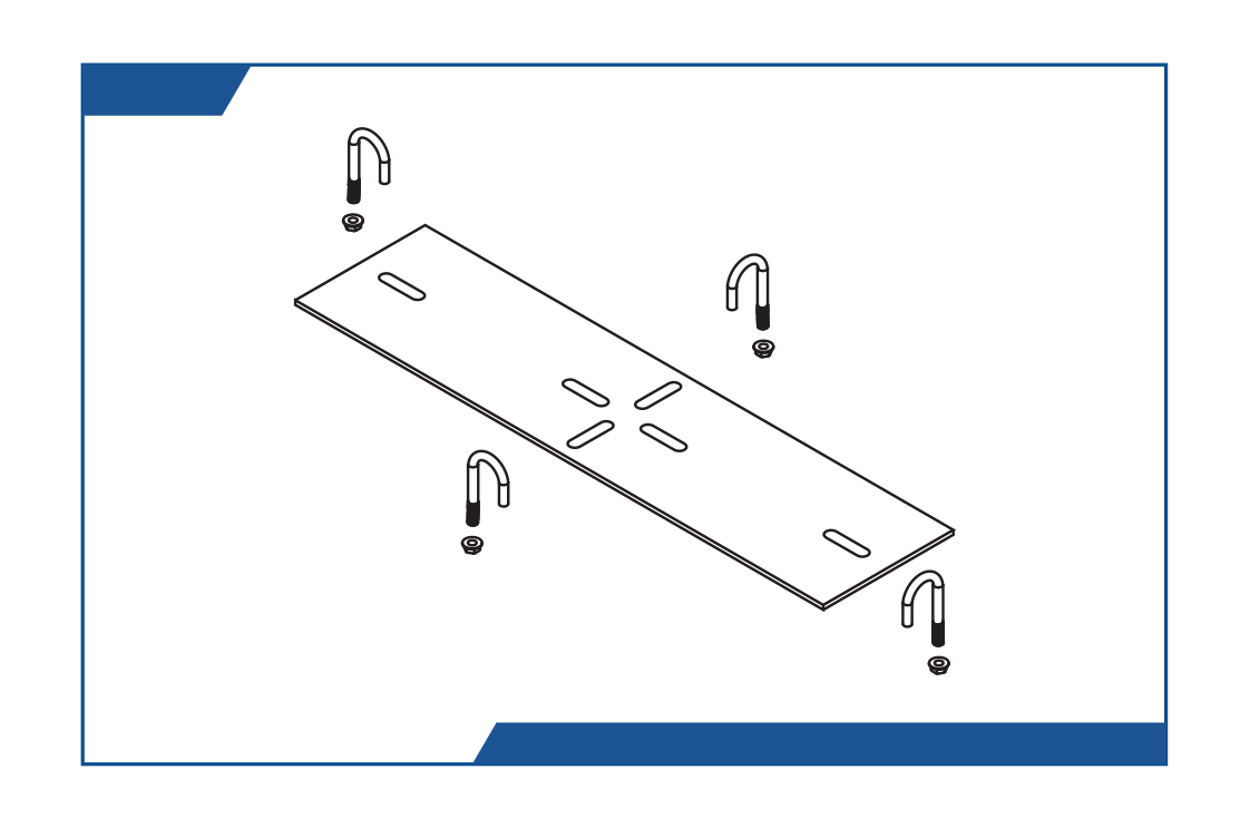 Rack Run-Way Mounting Kit