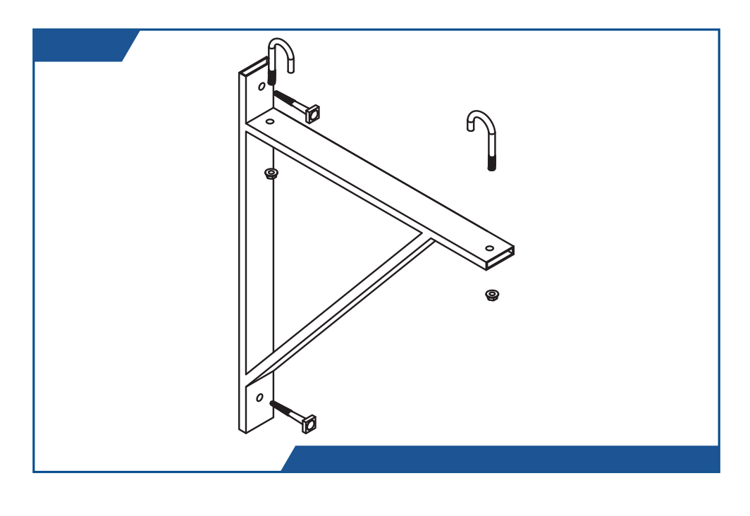 Triangular Wall Bracket Kit